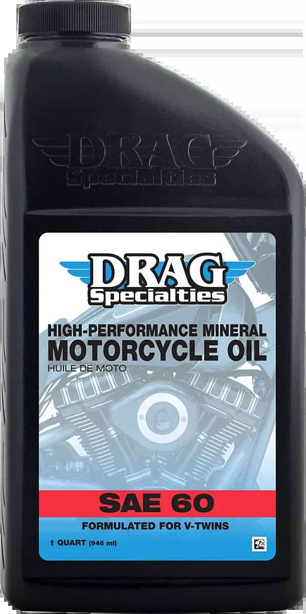 Drag Specialties Oil Engine Oil – SAE 60 – 1 U.S. Quart
