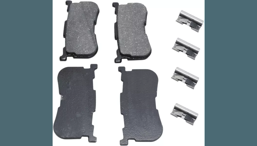 Drag Specialties Organic Rear Brake Pads for ’14-18 Harley Davidson Trike Models