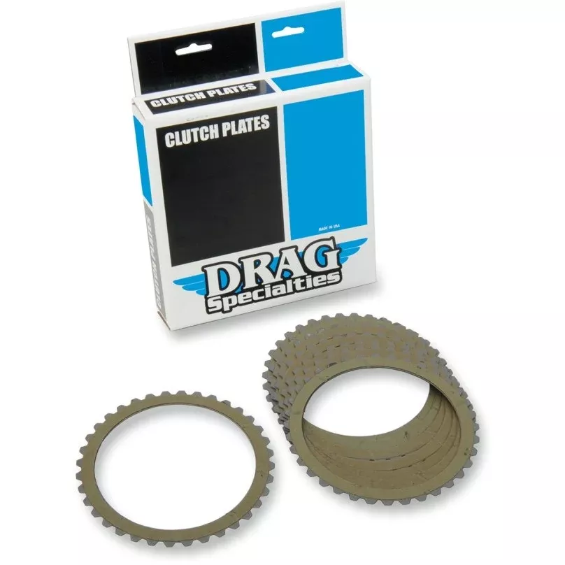 Drag Specialties Performance Aramid Fiber Clutch Plate Kit 91-19 Harley XL Buell
