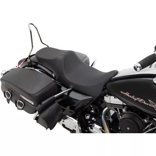 Drag Specialties Predator III 2-Up Seat for 2008-2023 Harley Touring - Smooth
