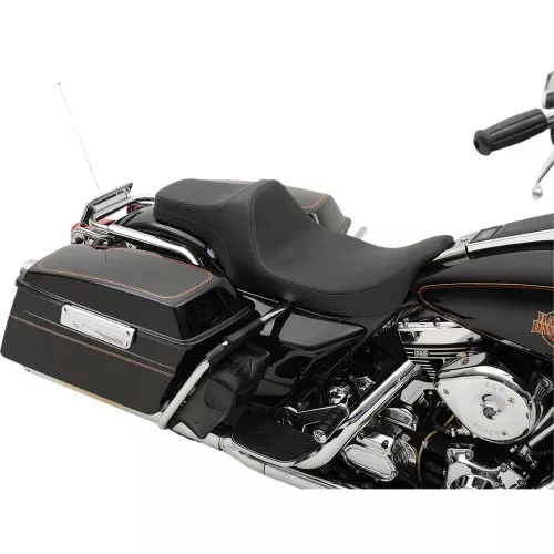 Drag Specialties Predator III Seat for 1997-2007 Harley FLHX FLHR - Smooth