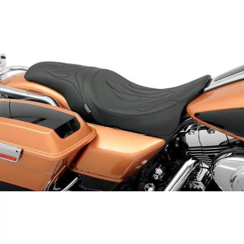Drag Specialties Predator Seat Flame (0802-0393)