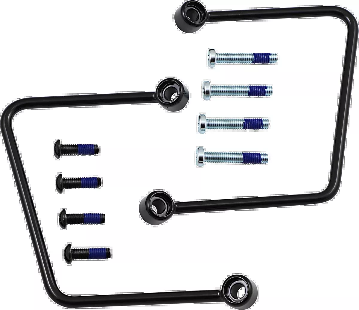 Drag Specialties Rear Saddlebag Support Bracket Kit for 2018-2026 Harley Softail