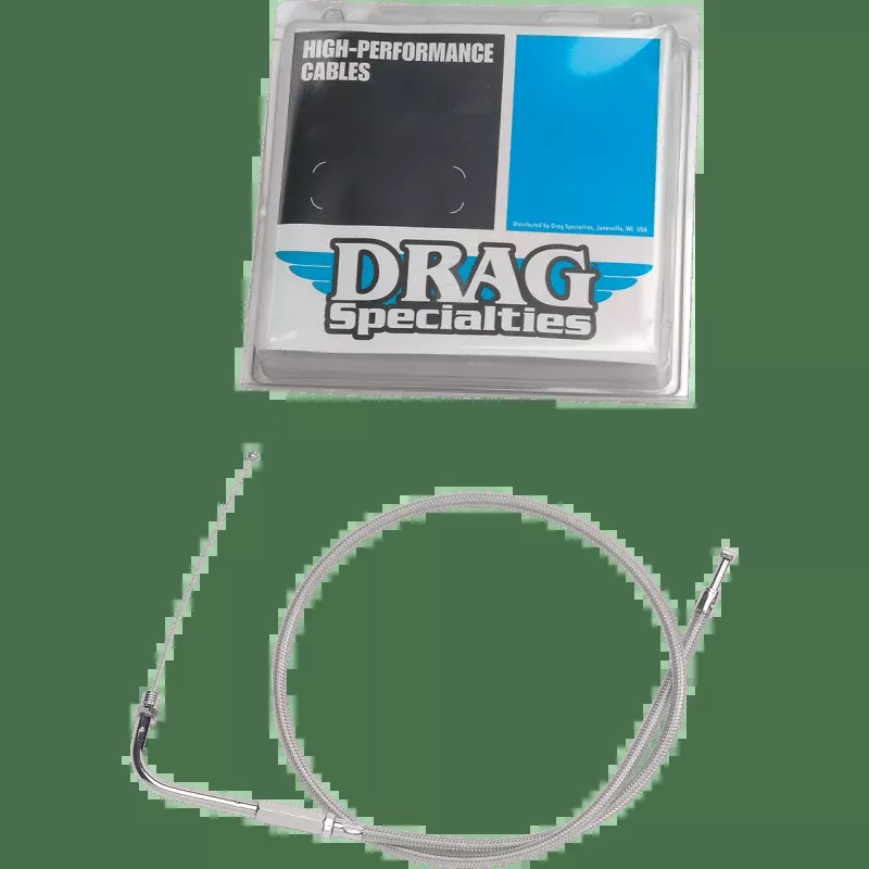 Drag Specialties S/Steel S/T Idle Cable