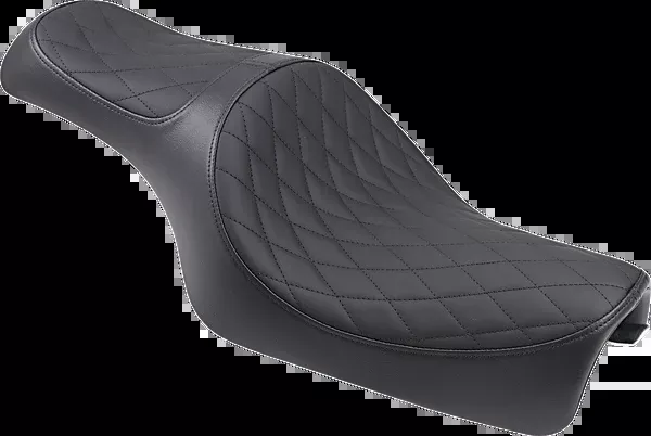 Drag Specialties Seats Caballero Seat – Solar Reflective Leather – Diamond Stitch – XL ’04-’22