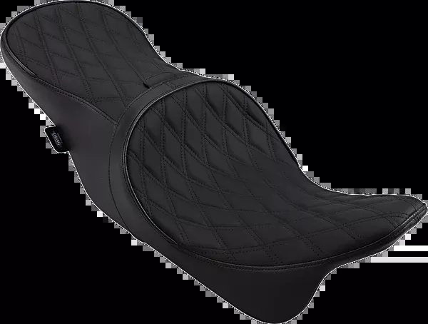 Drag Specialties Seats Low Forward Touring Seat – Double Diamond – FL ’08-’24
