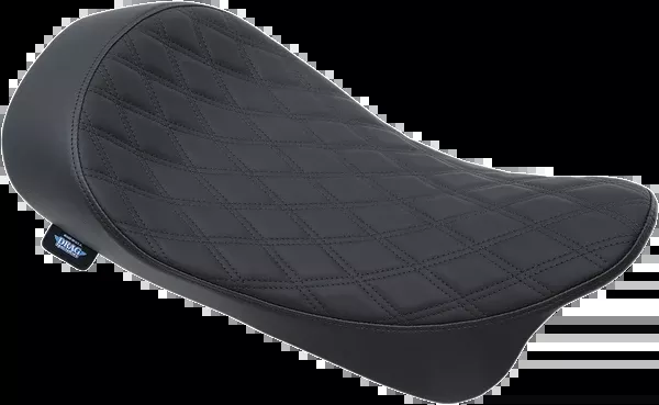 Drag Specialties Seats Low Solo Seat - Double Diamond - FL '08-'23