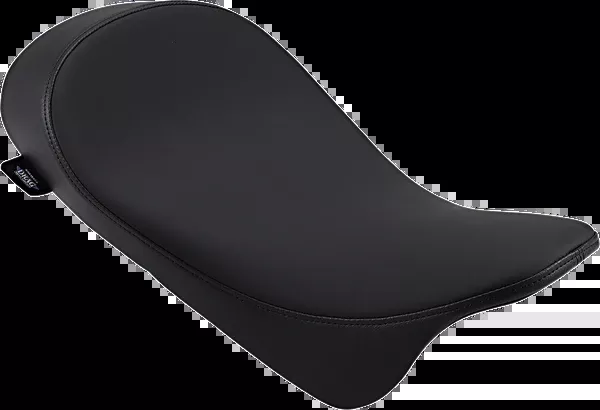 Drag Specialties Seats Low Solo Seat - Solar Leather - Smooth - FL '08-'23