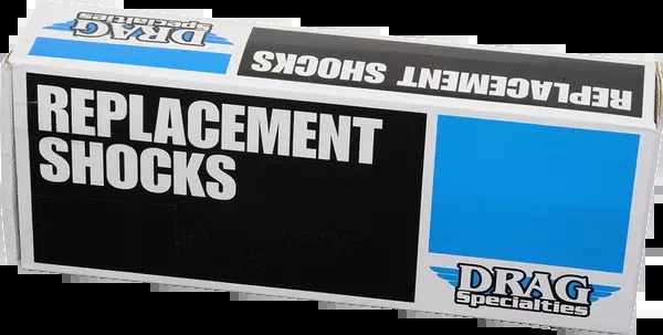 Drag Specialties Shocks Premium Ride-Height Adjustable Shocks – 12″ – Heavy Duty – Chrome