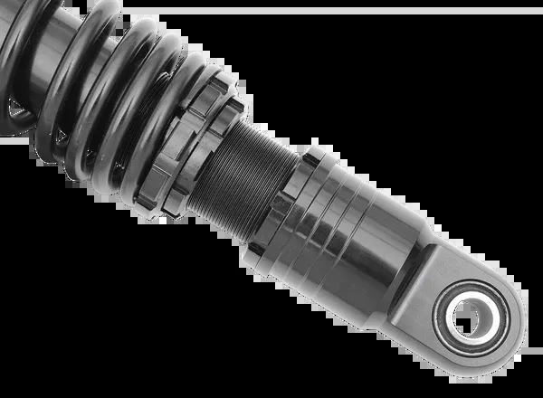 Drag Specialties Shocks Premium Ride-Height Adjustable Shocks – 12″ – Standard – Black