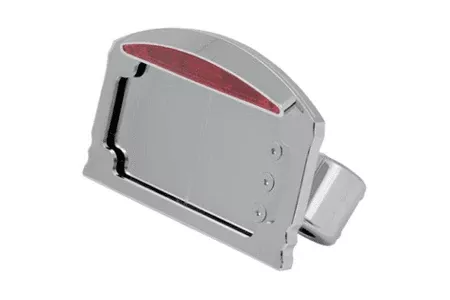 Drag Specialties Side Mount LED Taillight/License Plate Mounts for '08-11 Softail Models - Swingarm Mount, Flat Horizontal