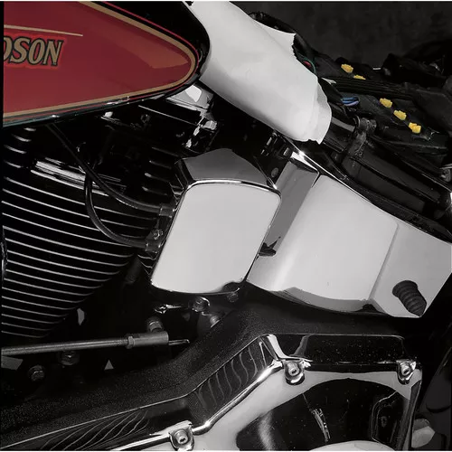 Drag Specialties Smooth Chrome Coil Cover for 1965-1999 Harley