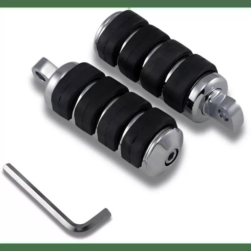 Drag Specialties Softride LRG Pegs W/Male Mounts (PR)