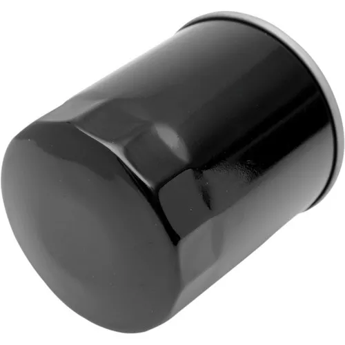 Drag Specialties Spin-On Oil Filter for Harley Evo and Sportster – Black