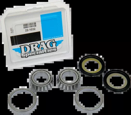 Drag Specialties Steering Stem Bearing & Race Kit for 1960-22 Harley Touring Dyna