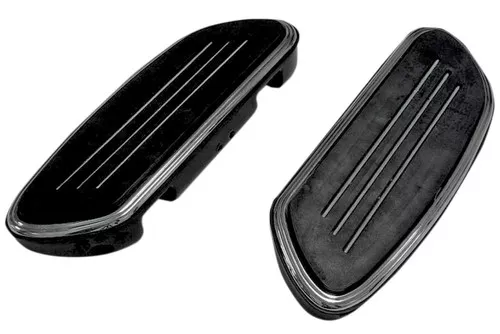 Drag Specialties Sweeper Passenger Black Floorboards (1621-0350)