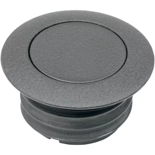 Drag Specialties Vented Pop-Up Gas Cap for 1996-2023 Harley – Wrinkle Black