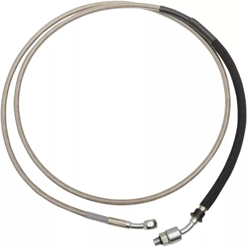 Drag Stainless Braided Extended Plus + 8 Hydraulic Clutch Line Cable CVO & 14-16