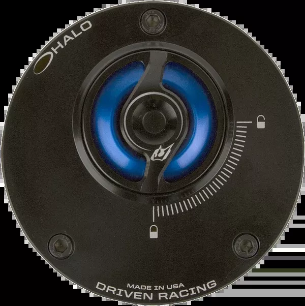 Driven Racing Fuel Cap – Halo – Blue