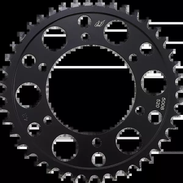 Driven Racing Rear Sprocket – 43 Tooth – Kawasaki/Suzuki/Yamaha