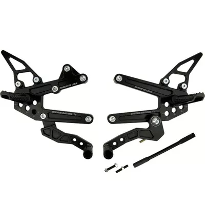 Driven TT Rearsets Kawasaki ZX-6R 13-18