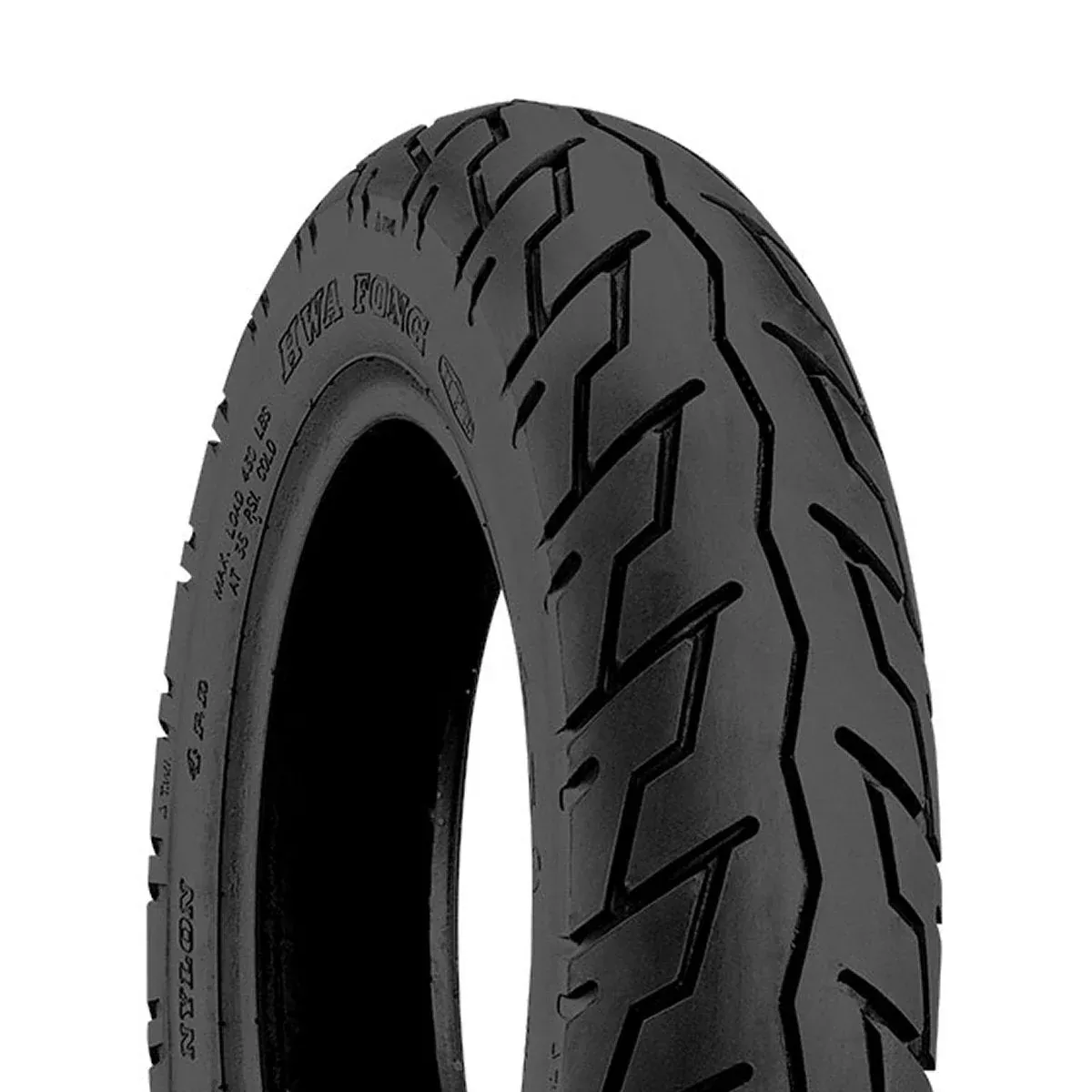 Duro HF261 80/100-10 Scooter Tire | 4-Ply Tubeless