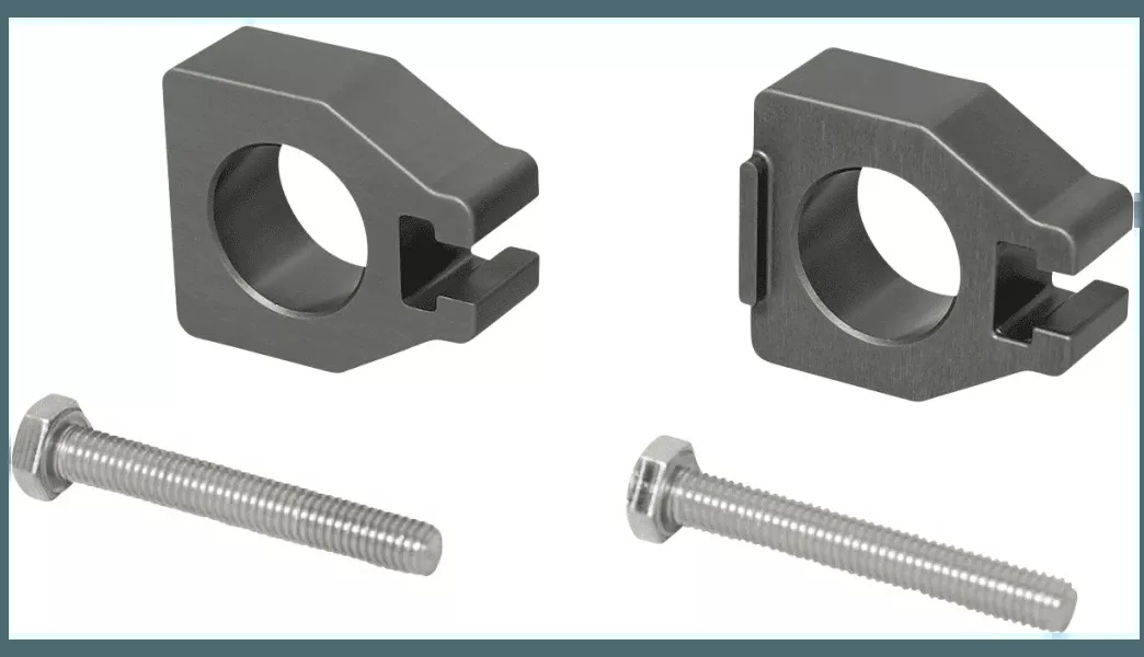 Dynojet Chain Adjuster Blocks for '21-22 Harley Davidson Pan America RA1250/1250S Models - Stealth Gray