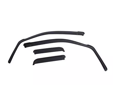 EGR 573495 4PC Black In-Channel Window Visors for Ford F150/Super Duty SuperCrew