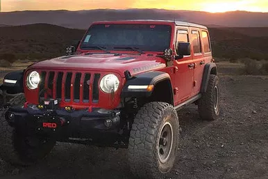 EGR 575251 for Jeep Wrangler Window Visors, Dark Smoke