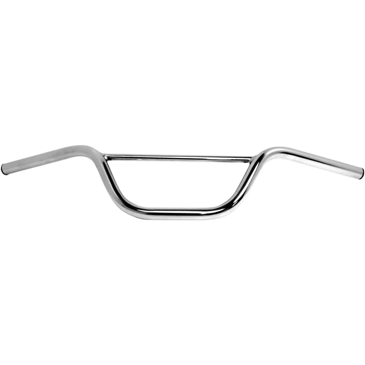 EMGO 0601-2641 23-93110 7/8" Flat Track and Scrambler Handlebar Handlebar - Small Scrambler - Chrome