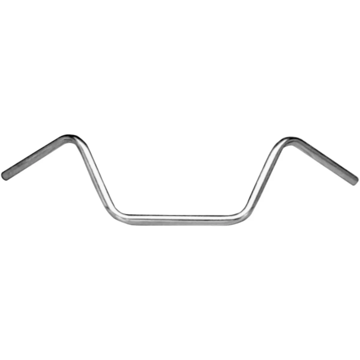 EMGO 0601-3286 07-12511 1″ Handlebar — Buckhorn Handlebar – Buckhorn – Chrome