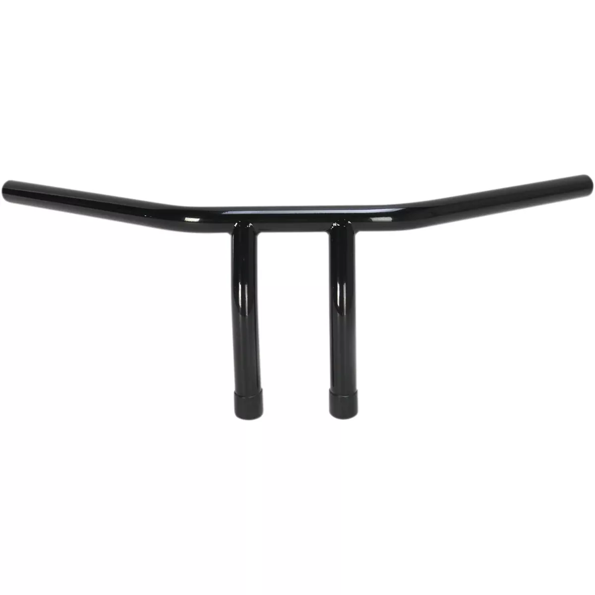 EMGO 0601-3312 07-93421B 1" T-Bar Handlebar Handlebar - T-Bar - 6" - Dimpled - Black