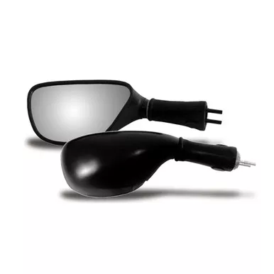 EMGO OEM Replacement Mirror for 98-02 Kawasaki ZX600R/900R Right Side Black