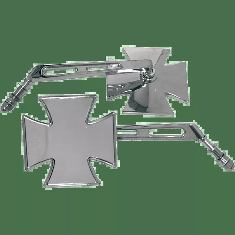 EMGO Split Stem Maltese Cross Mirror