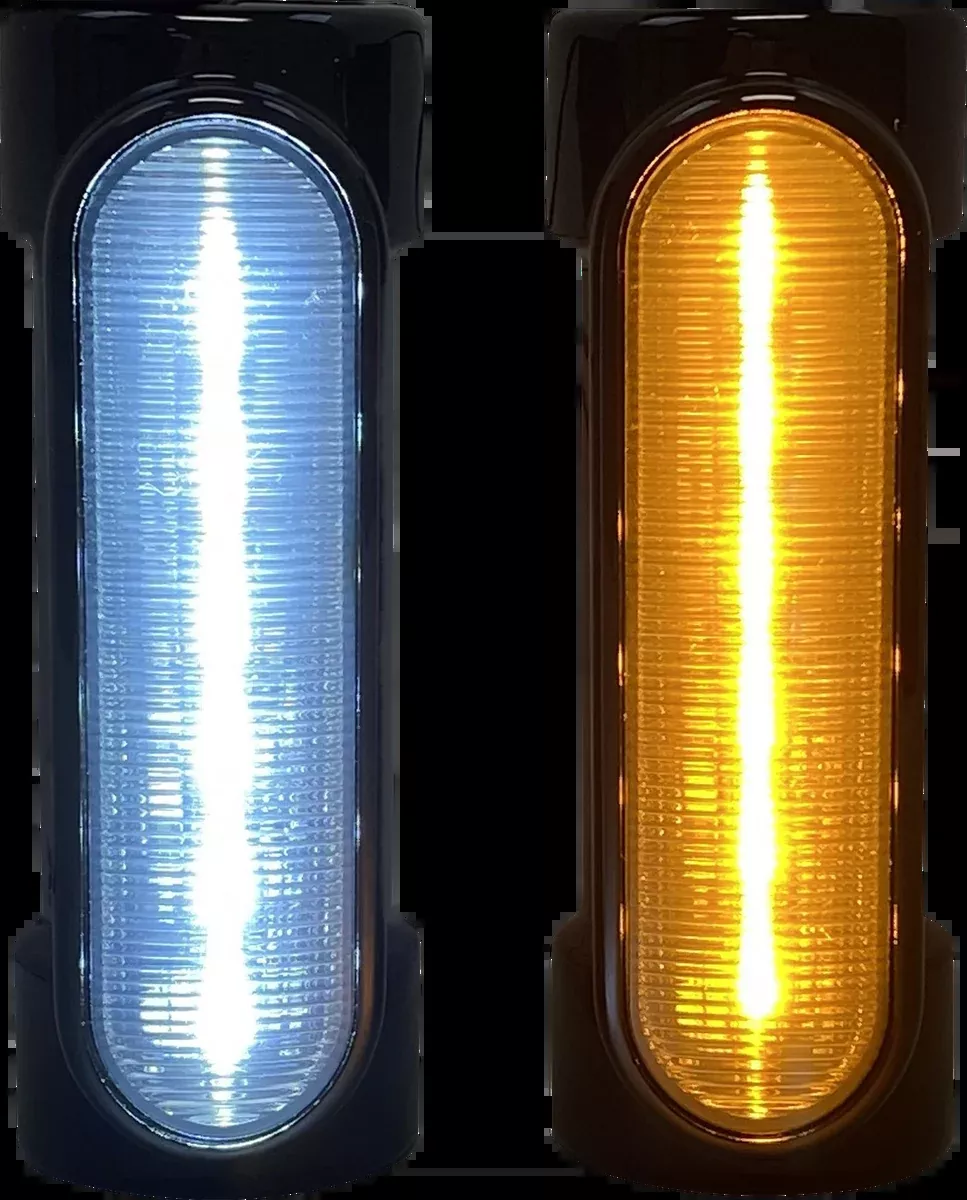 Engine Guard Light - Black - '97-'13 FLH