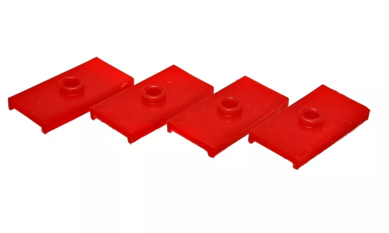 ES Leaf Spring Pads – Red