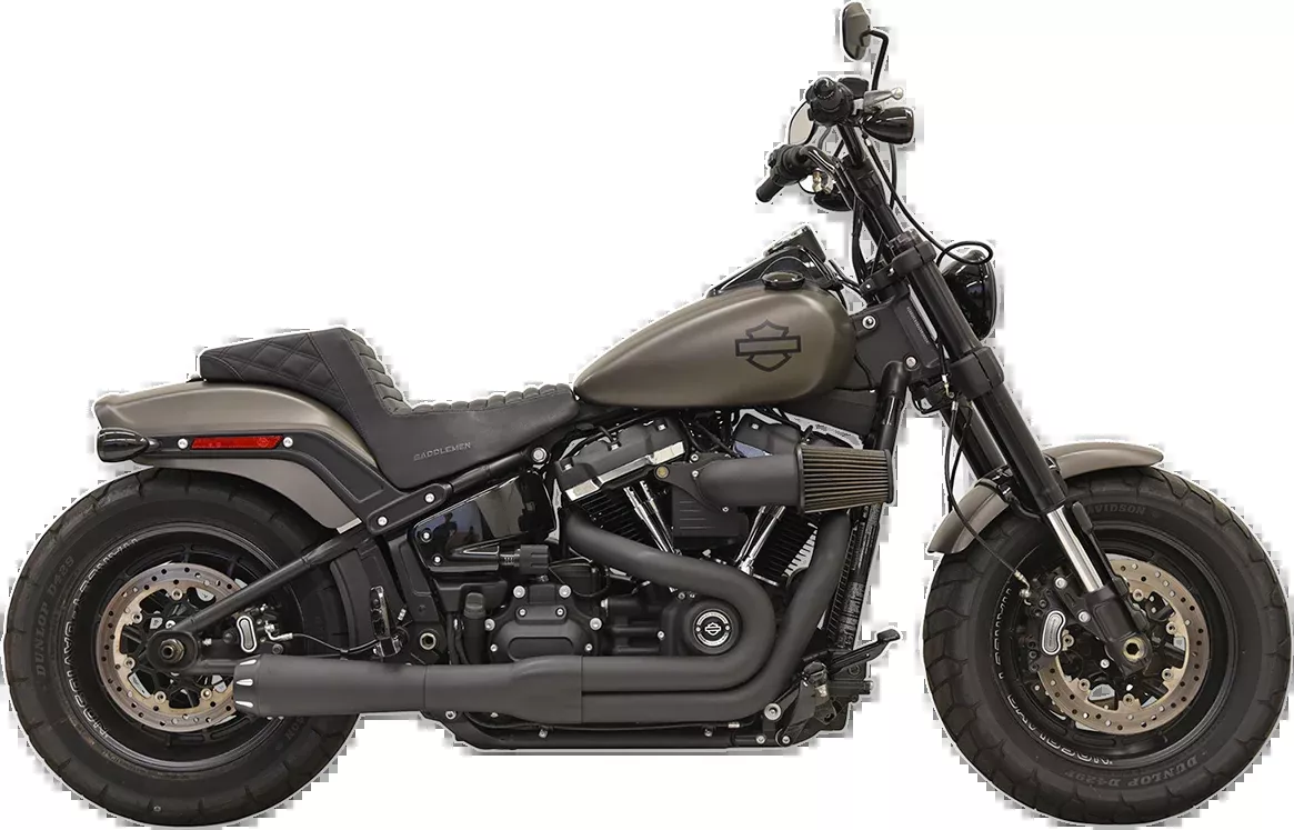 EXHAUST RR 2:1 18+FXFB BK
