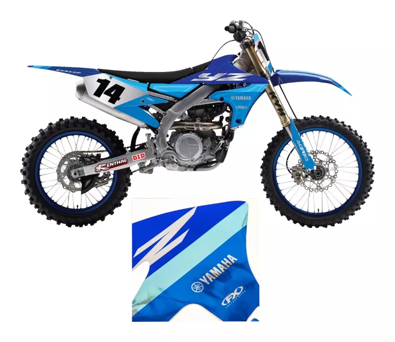 Factory Effex Candy Chrome Trim Kit Yamaha YZ125 / YZ250 2022-2027