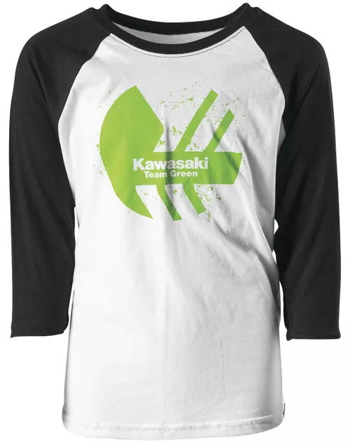 Factory Effex Kawasaki Cased Youth Baseball Shirt