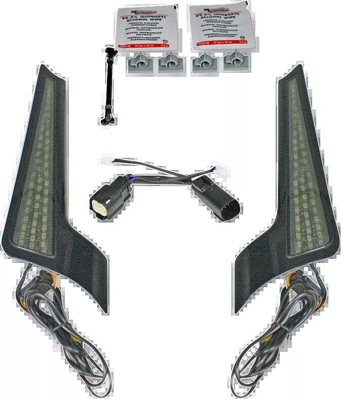 Fascia LED Light Panels- '10-'13 - Black/Smoke