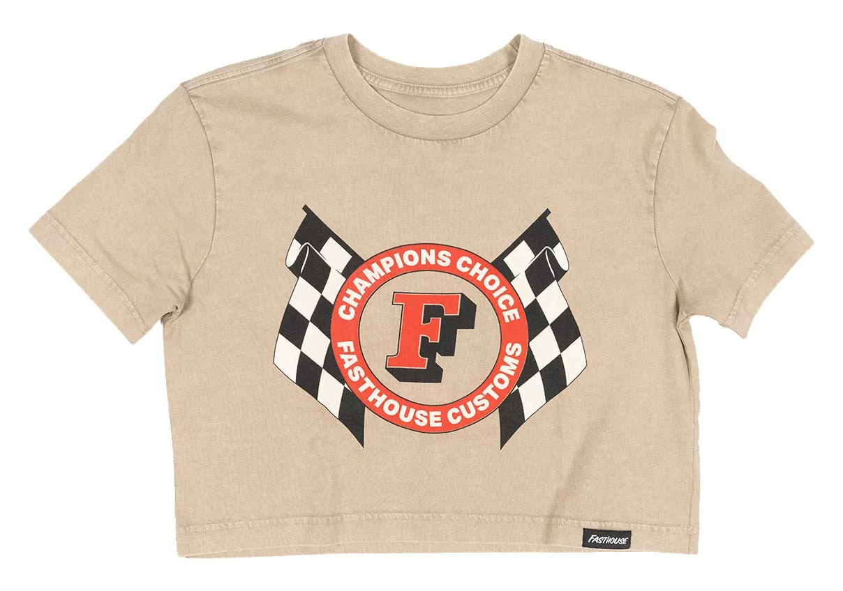 Fasthouse Champions Choice Women's Crop T-Shirt
