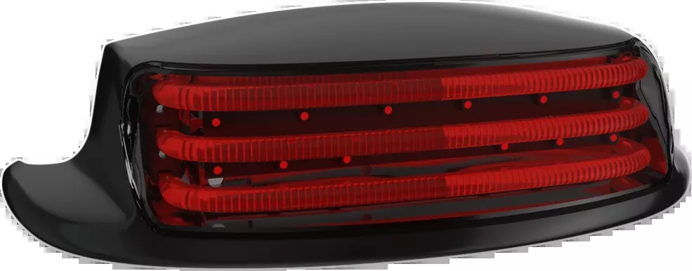Fender Tip Light - LED - Red Lens - Black