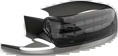 Fender Tip Light - LED - Smoke Lens - Chrome