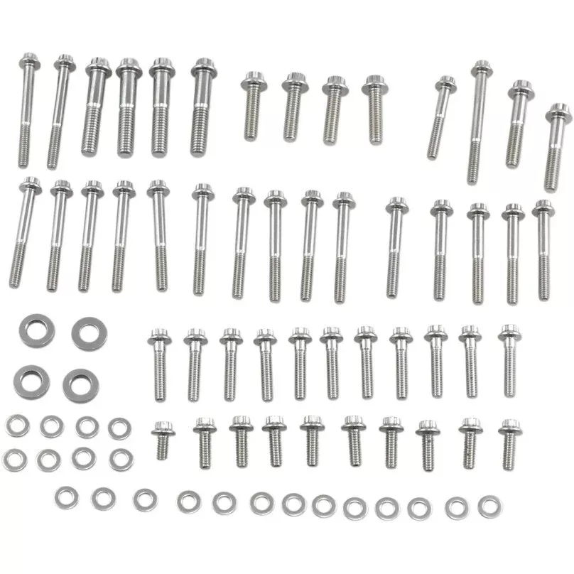 Feuling 3054 Stainless Steel Primary Transmission Fastener Kit 99-05 Harley Dyna