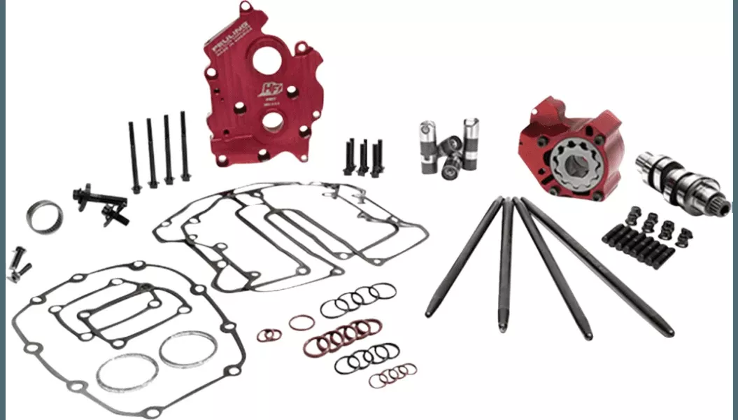Feuling 487 Race Series Chain Drive Cam Kit with Race Series Lifters for '17-24 Harley Davidson Oil Cooled M8 Touring Models