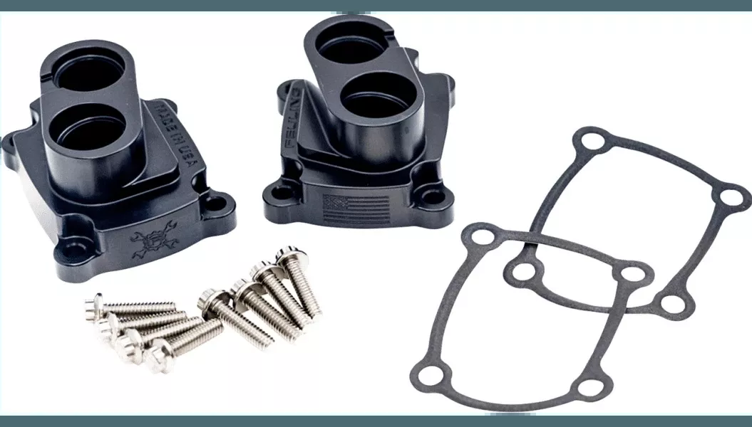 Feuling Billet Lifter Block Covers for '17-Up Harley Davidson M8 Models (Select Finish)