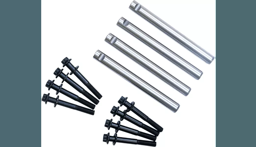 Feuling Gorilla Rocker Shafts and Bolt Kit for '01-16 Harley Davidson Touring, '02-17 Softail and '01-17 Dyna Models