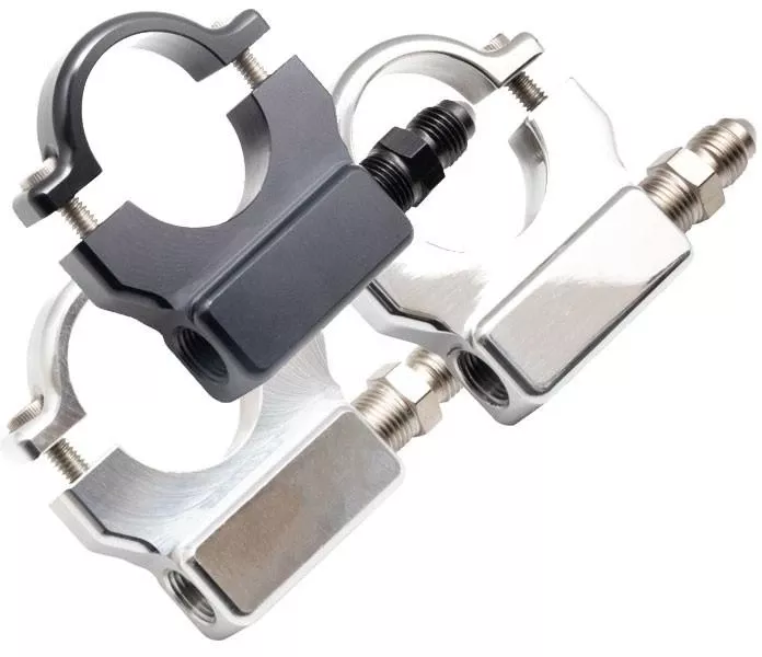 Feuling Oil Pressure Gauge Mounts for 1" or 1 1/4" Handlebars (Select Finish)