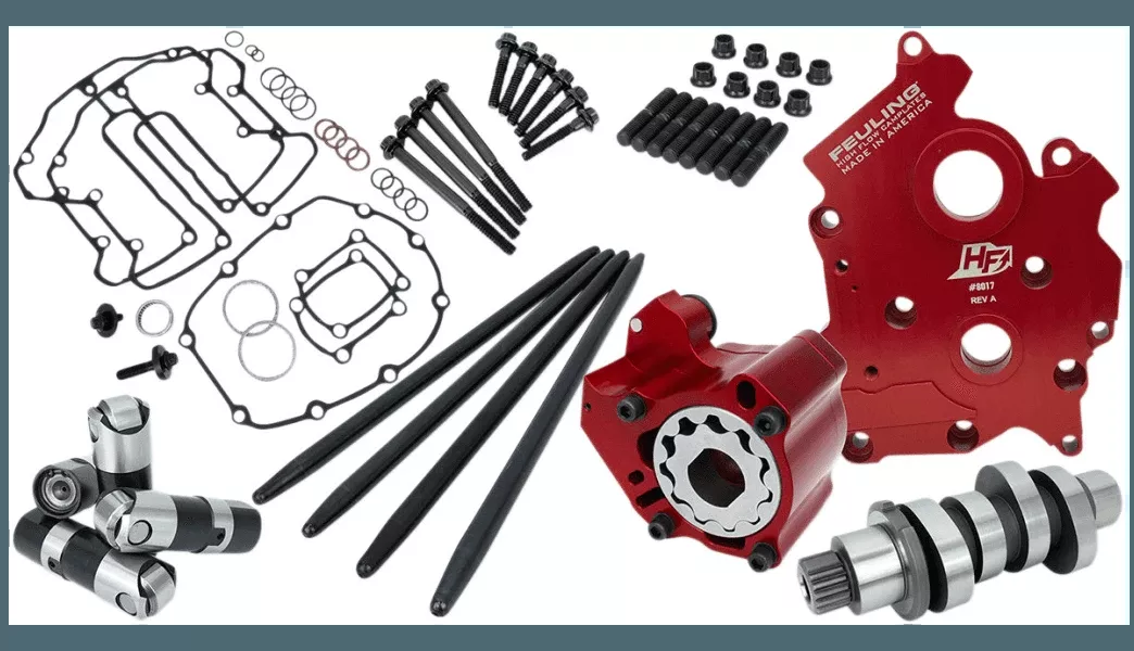 Feuling Reaper 521 Race Series Cam Chest Kit for '17-22 Harley Davidson M8 - Oil Cooled/Chain Drive