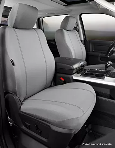 Fia SP87-34 GRAY Custom Fit Front Seat Cover Bucket Seats - Poly-Cotton, (Gray)